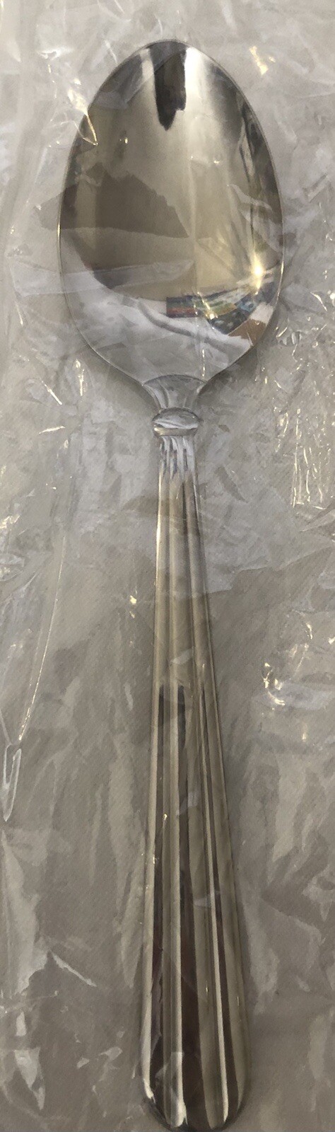 oneida 18/10 stainless flatware”1” ONE Serving Spoon” 8-1/2”long Sealed New