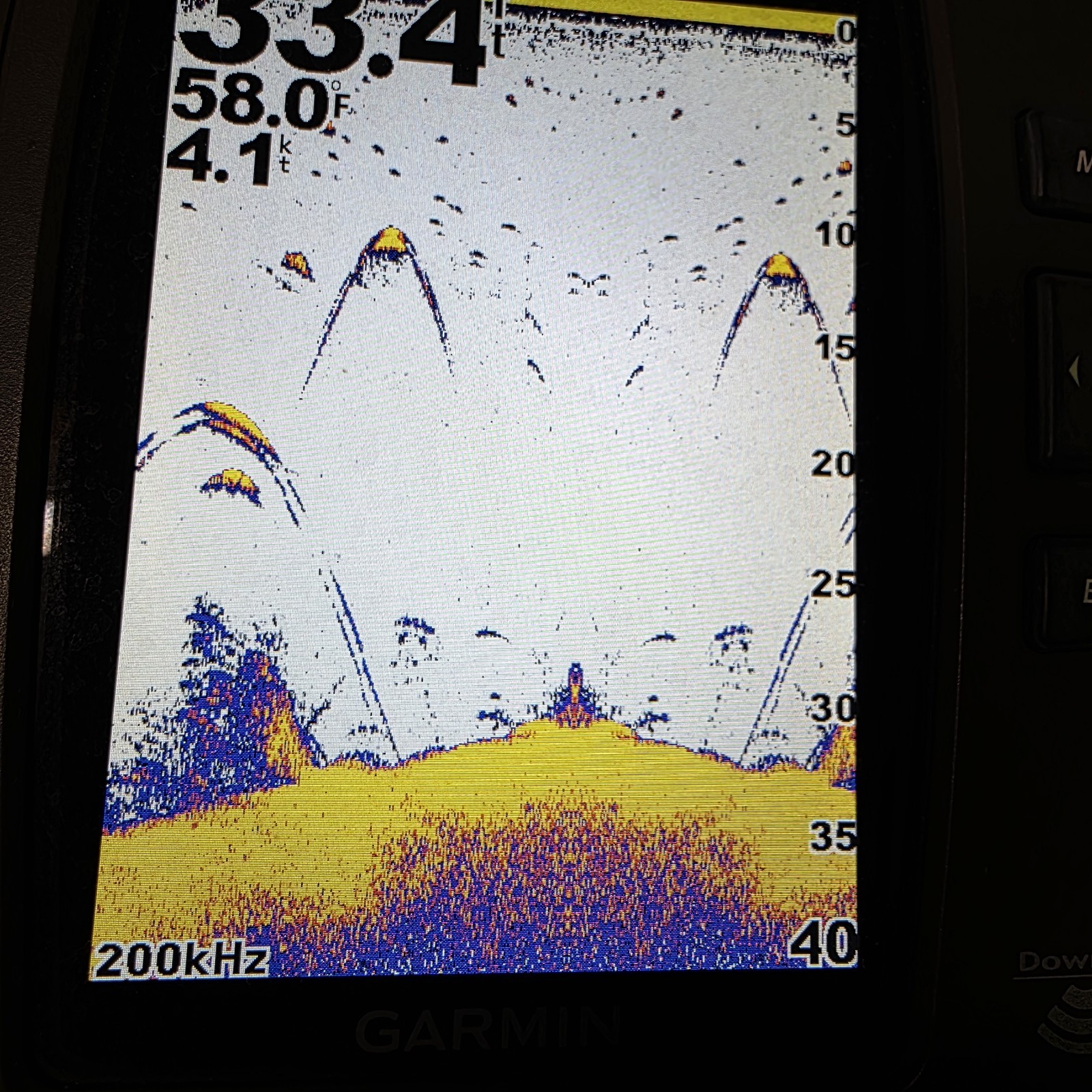 Garmin echo 551DV Fishfinder with DownVü Scanning Sonar head unit only