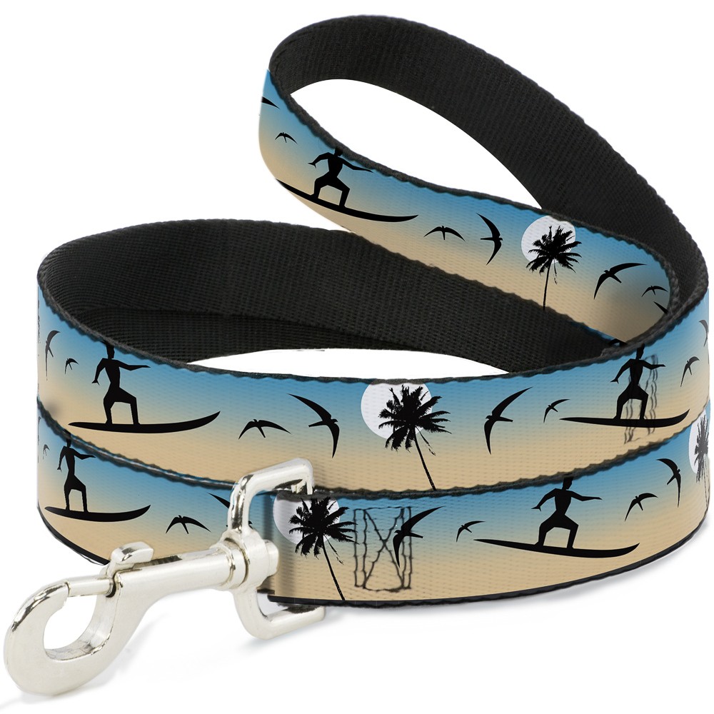 Dog Leash Beach Surfer NARROW 0.5"