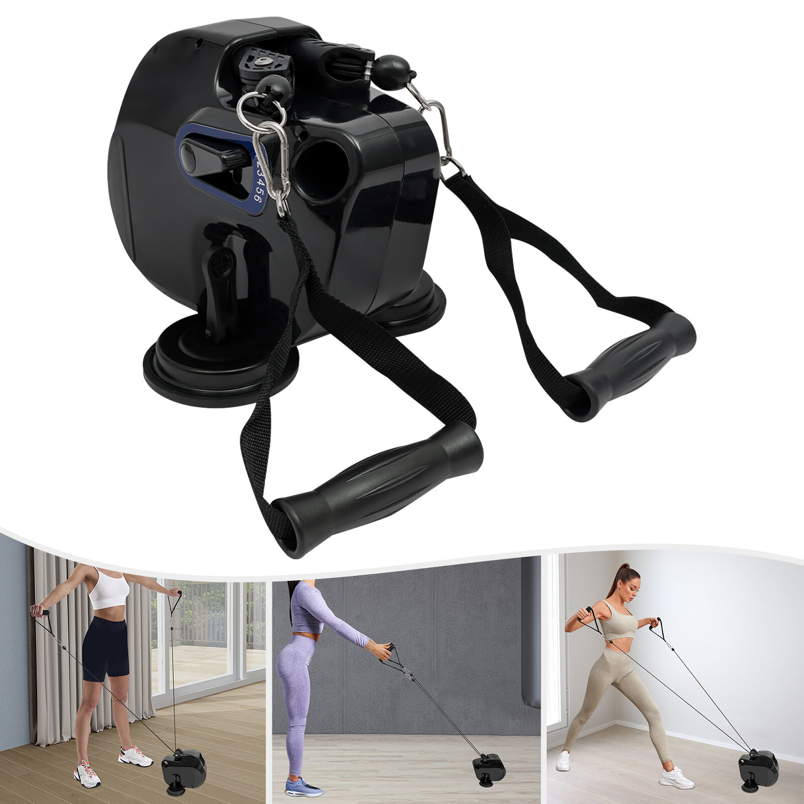 Fitness Endless Rope Trainer Machine Exercise Resistance Chest Muscle,Climbing