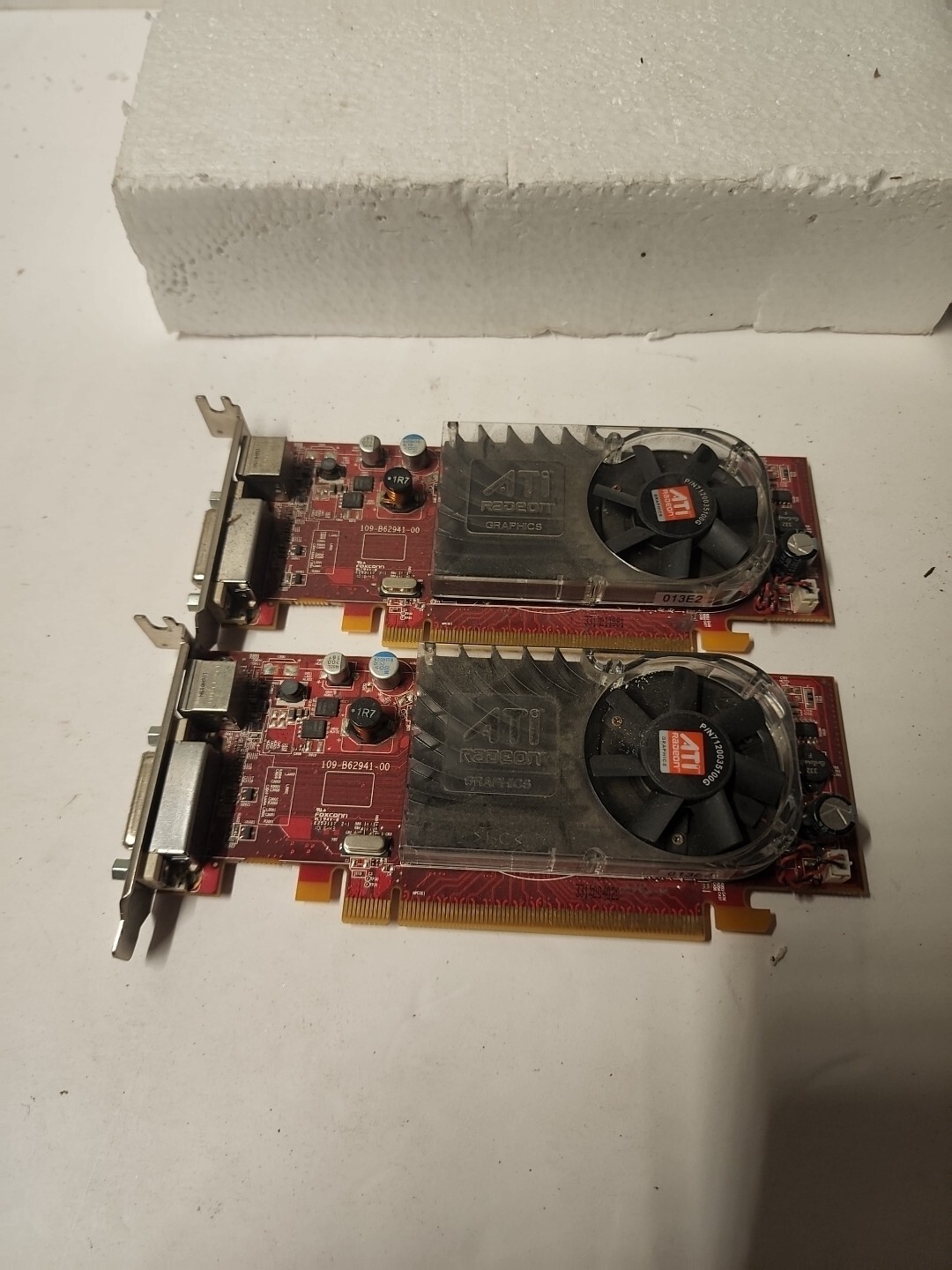 Lot Of 2x ATI Radeon DMS59 PCIe x16 Video Card 102-B62902(B)