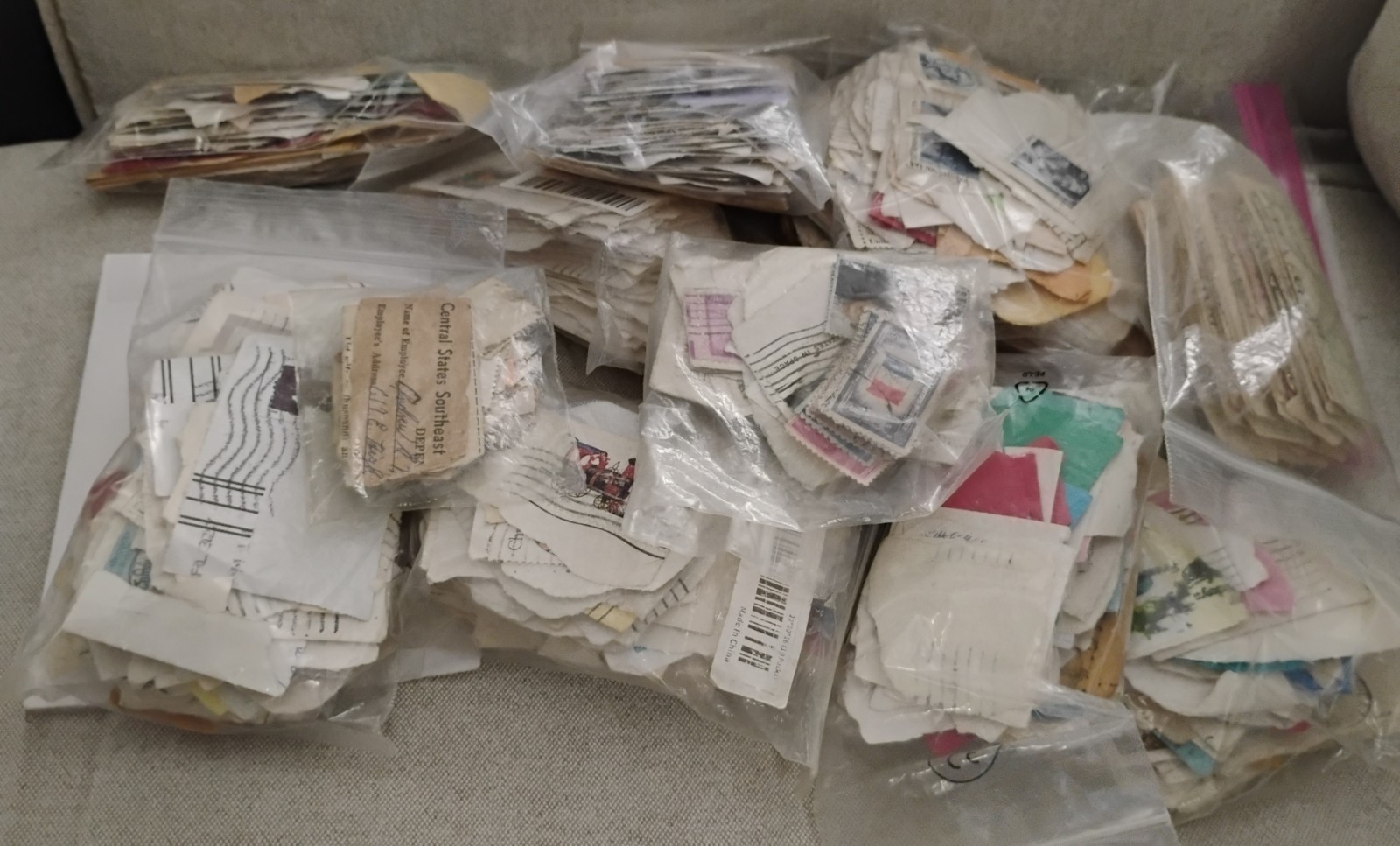 Estate US And Foreign Postage Stamp Collection Lot