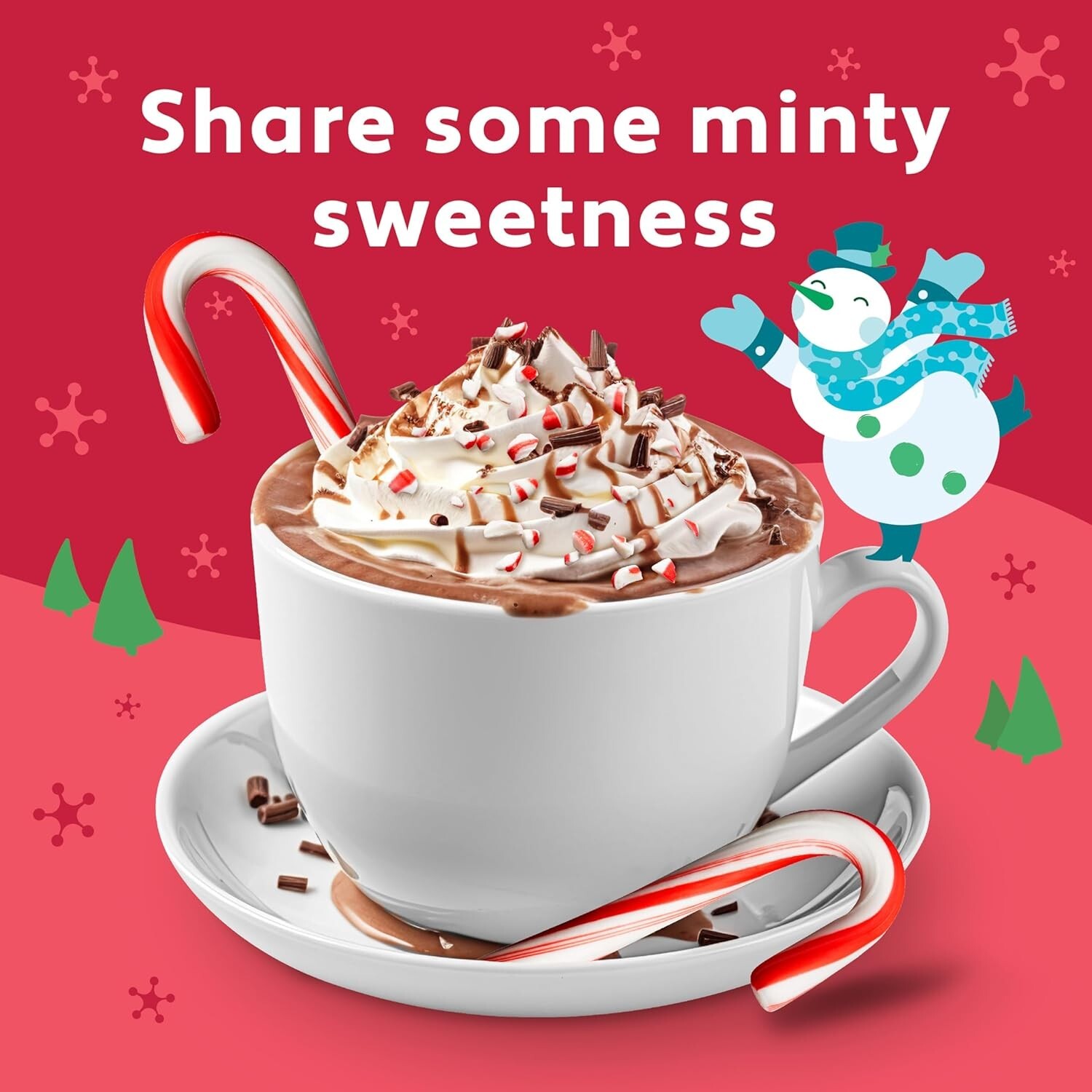 Brach's Mini PEPPERMINT Candy Canes 35-Count Individually Wrapped * BB 12/2025 *
