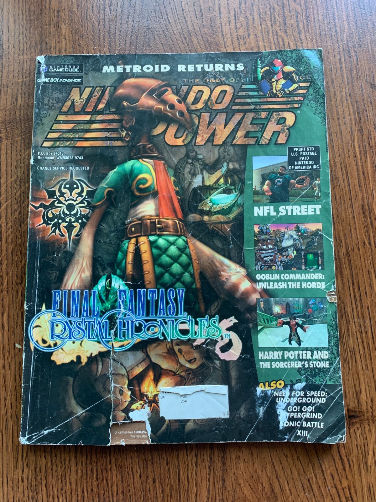 Nintendo Power Magazine Volume 177 March 2004 Final Fantasy Chronicles