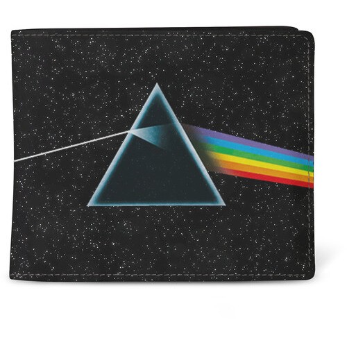 Rocksax - Pink Floyd - Dark Side of the Moon Logo - Wallet with Coin Pocket (Bla