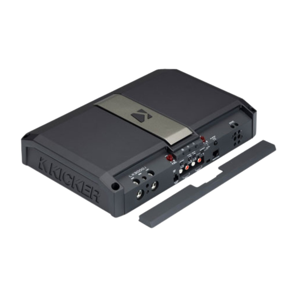Open Box Kicker 51LX30001 LX-Series 1100W RMS 4 Ohm Mono Amplifier w/ Remote