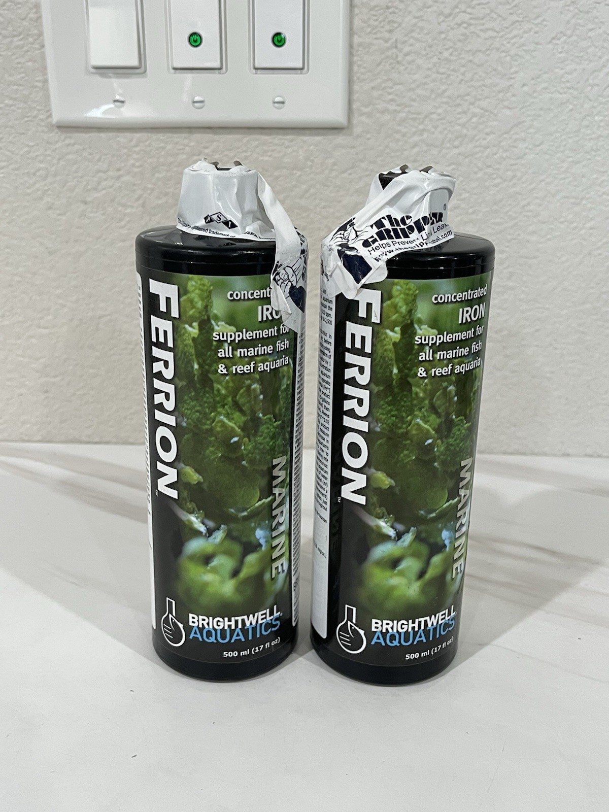 2 Pack Brightwell Aquatics Ferrion - Concentrated IRON Supplement 500ml