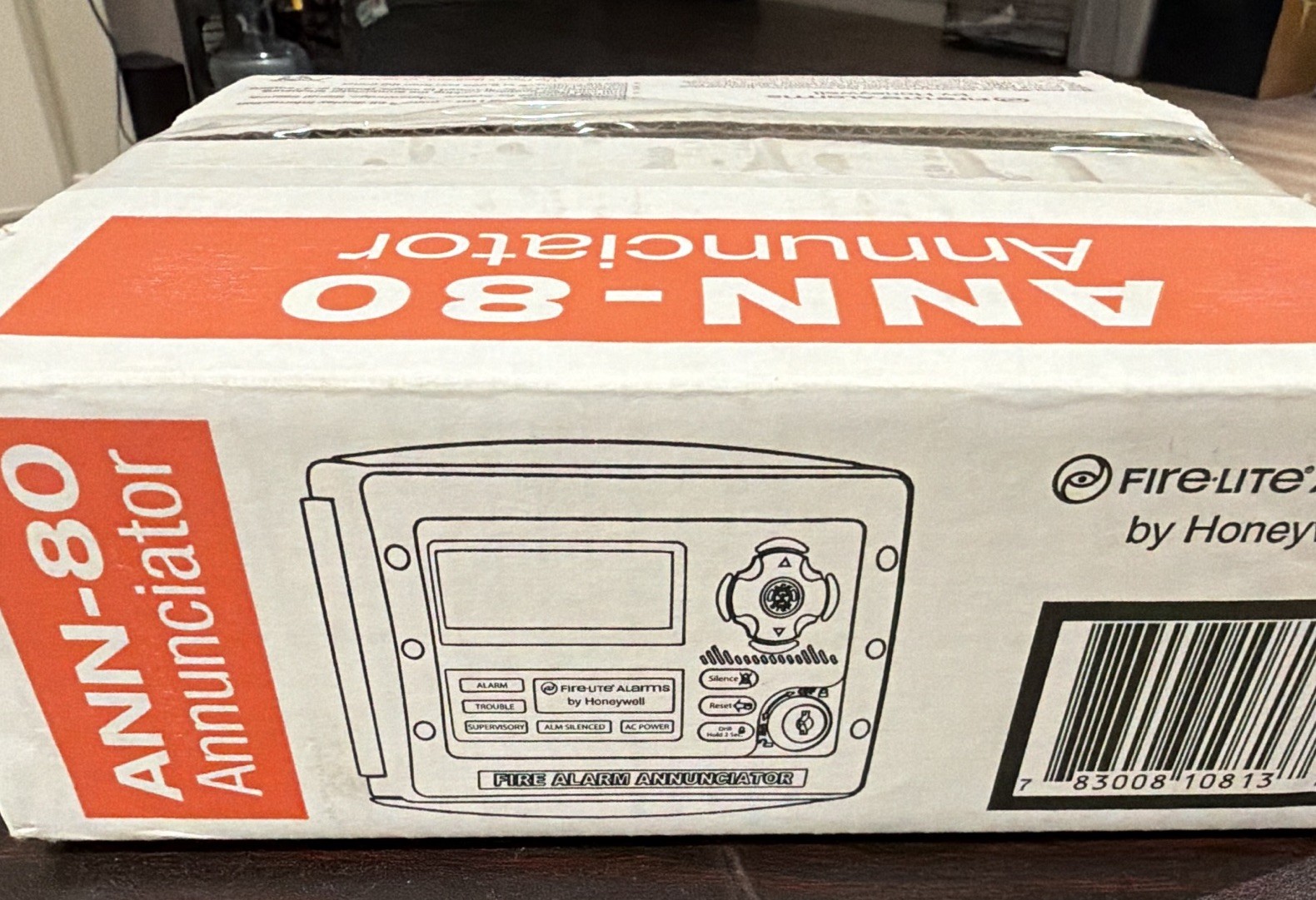 NEW Fire-Lite ANN-80 Remote Fire Alarm Annunciator Honeywell LCD Display