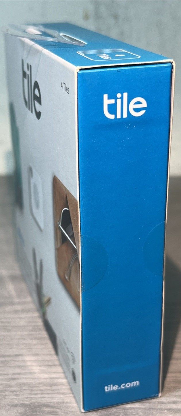 Tile Bluetooth Tracker 4 Pack (RT-13004) (T5001) - "Helps Find Anything" SEALED!