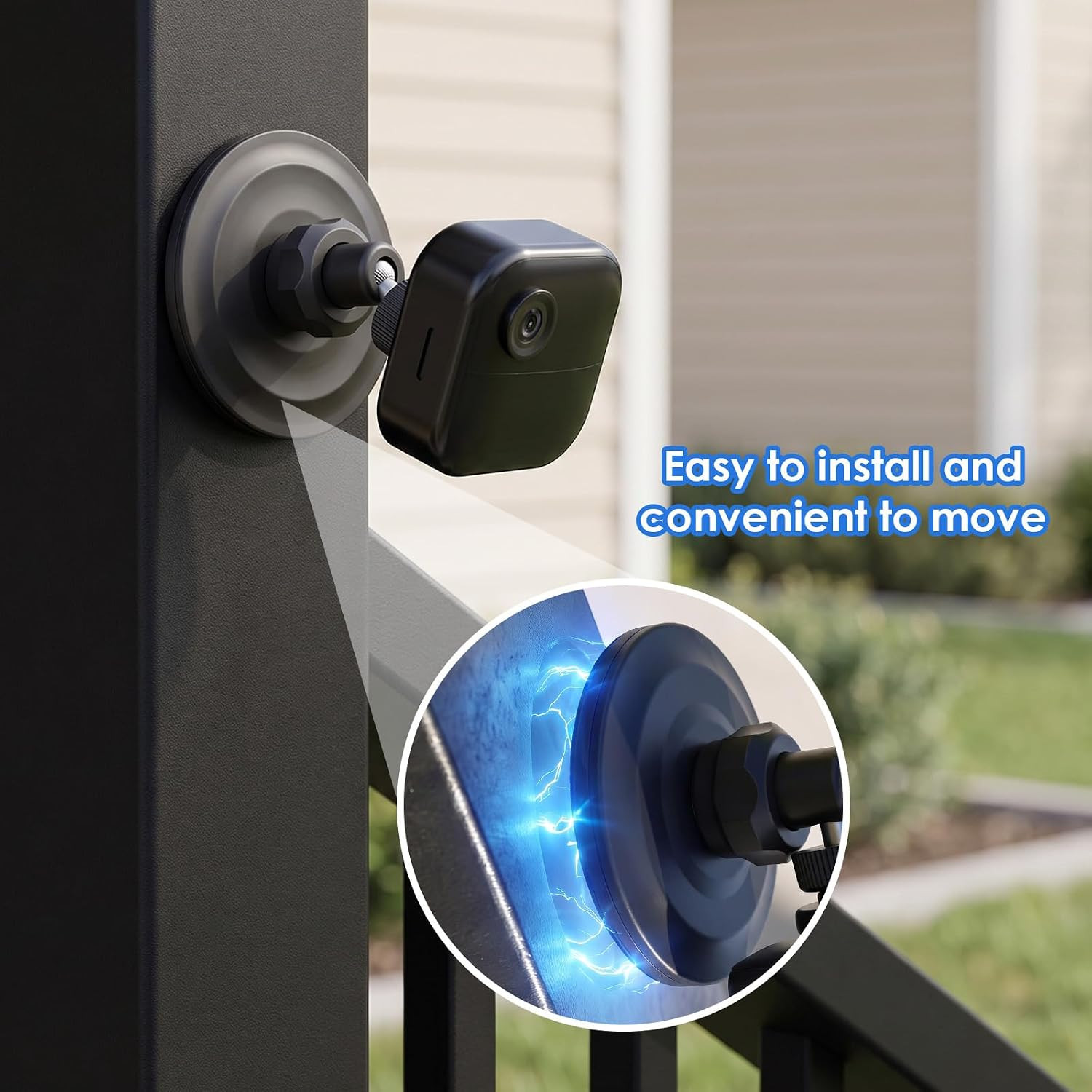2 Pack Magnetic Mount, No Drill Wall Bracket Compatible with Blink Outdoor 4