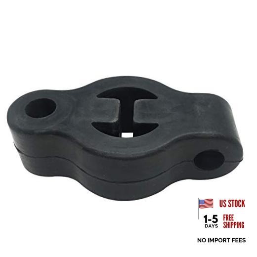 Exhaust Hanger Insulators Auto Parts Bushing Muffler 12mm ID (0.47") Black L