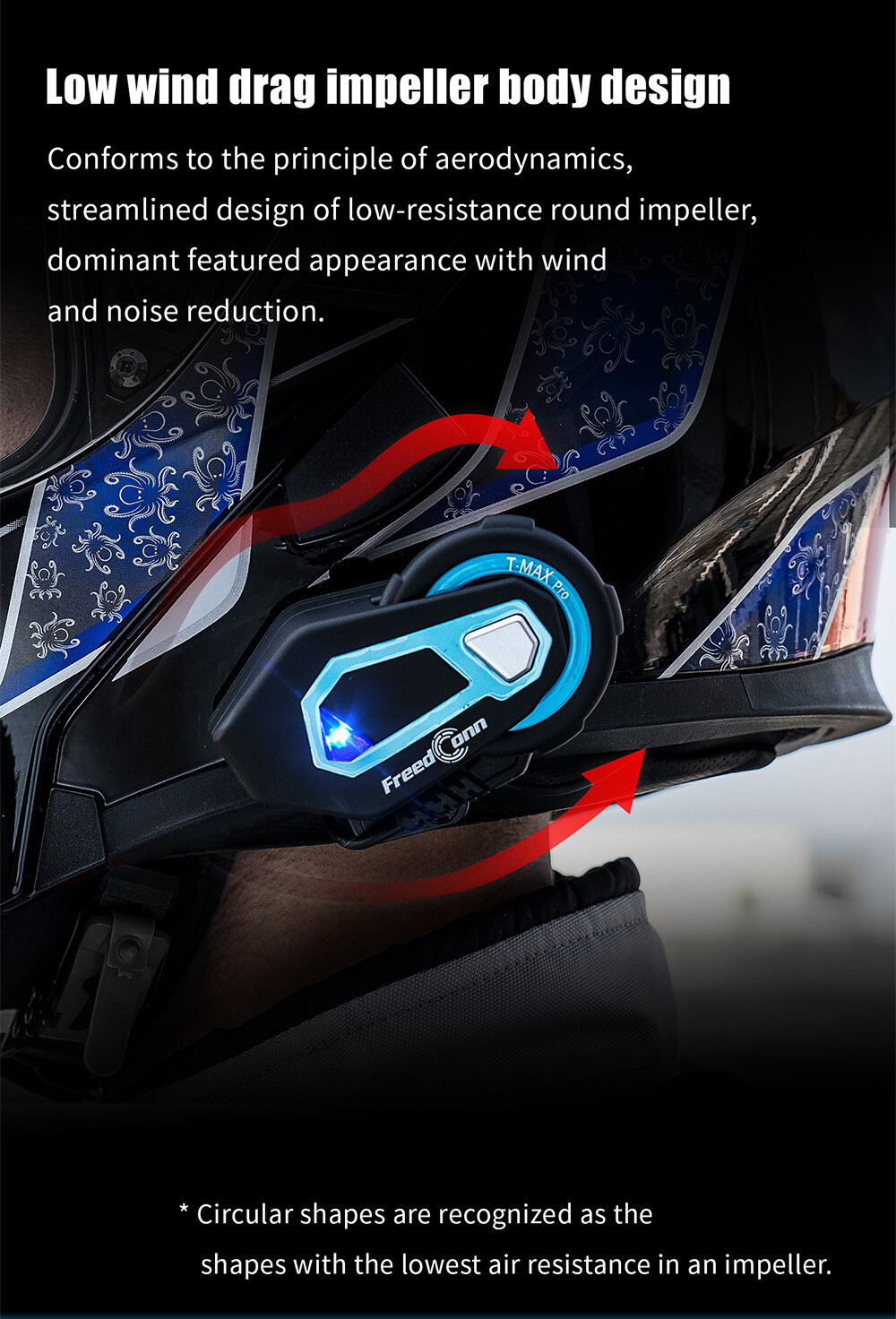 Helmet Bluetooth Intercom Headset Communication Systems Kit Group Intercoms FM
