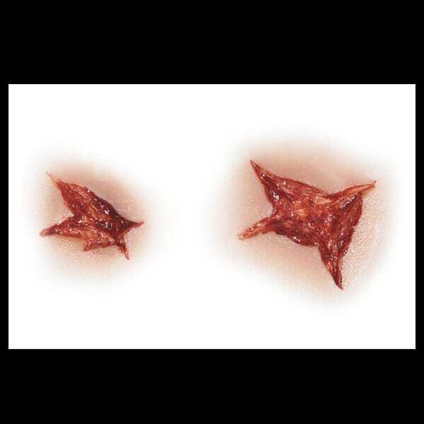 Hollywood Film Quality FX Transfers 3D Wounds- Point Blank
