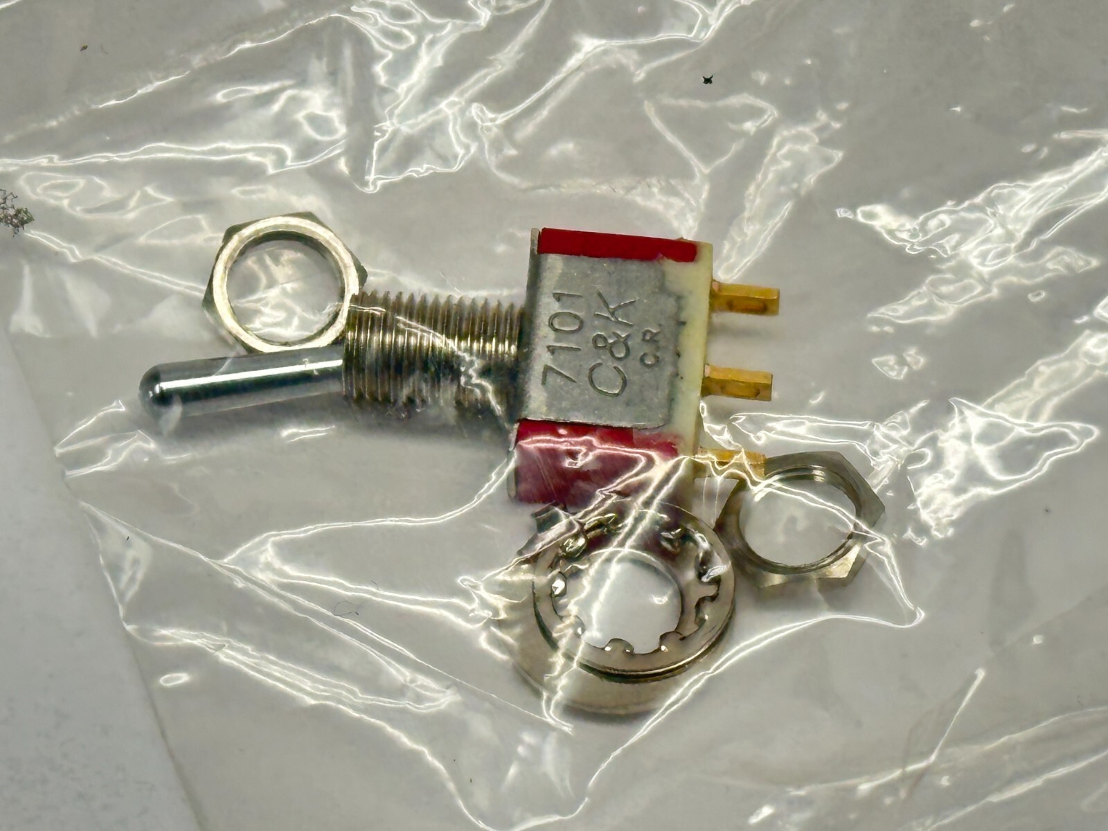 Eberline SPDT Toggle Switch For DAM-4