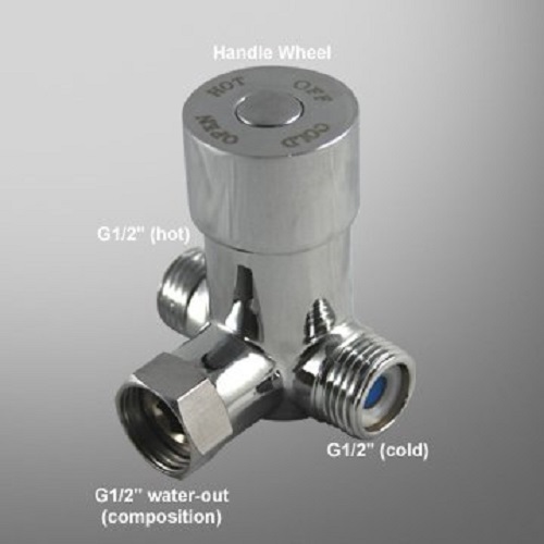 Hot & Cold Wate Mixing Valve for Touchless Sensor Faucet