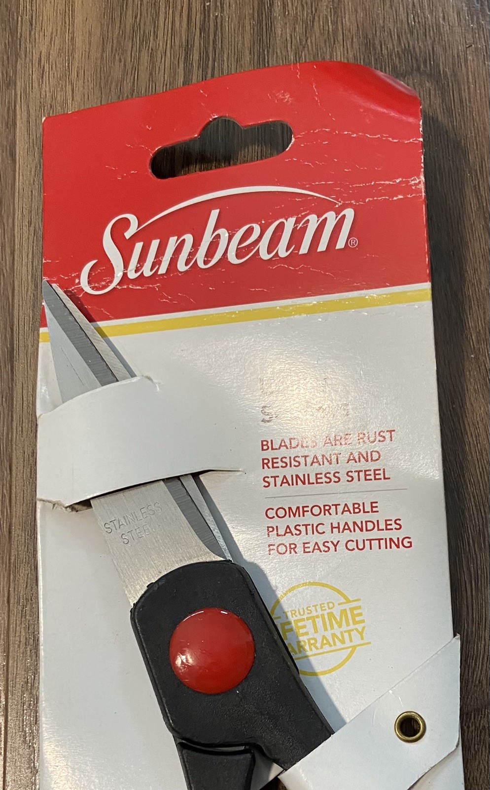 SUNBEAM ALL PURPOSE KITCHEN SHEARS UTILITY SCISSORS STAINLESS STEEL NEW
