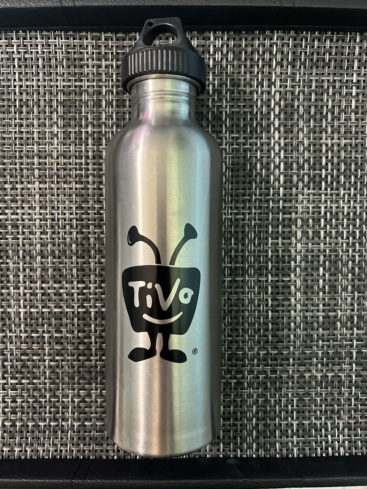 TiVo TV DVR Logo Stainless Steel Water Bottle 24oz Used BPA Free Collector