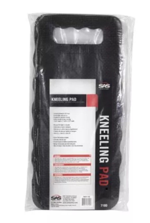 SAS Safety 7100 Knee Pad, 16" Length x 6-1/4" Width x 0.79" Thickness EVA