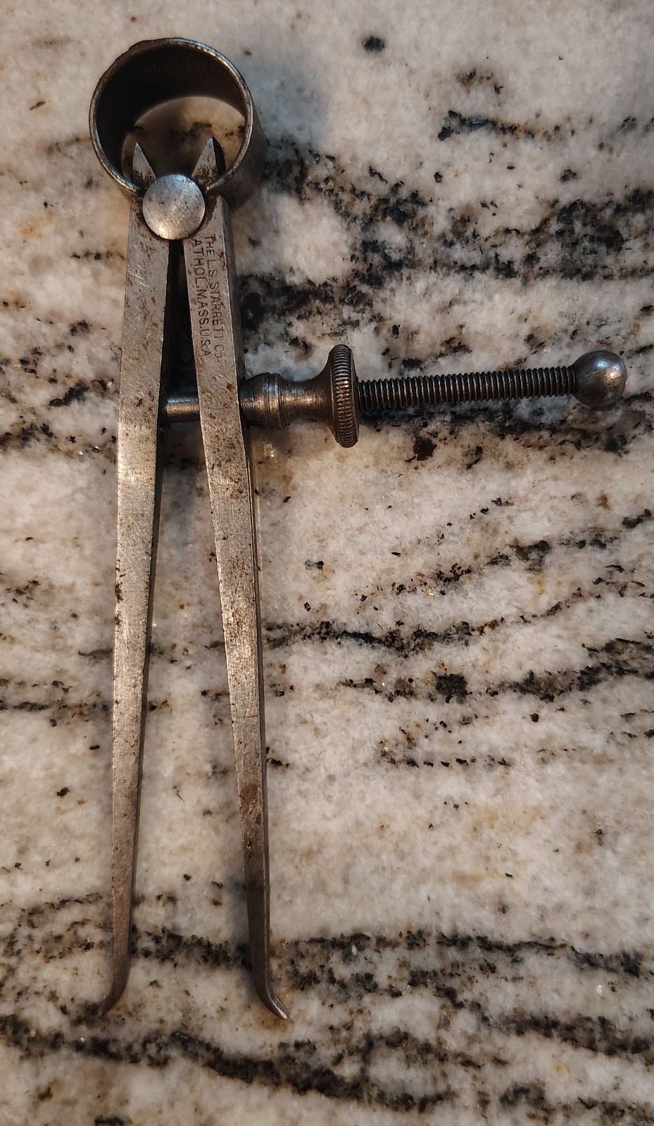 🗽 VINTAGE STARRETT 4-1/2" ID CALIPER MACHINIST/TOOLMAKER