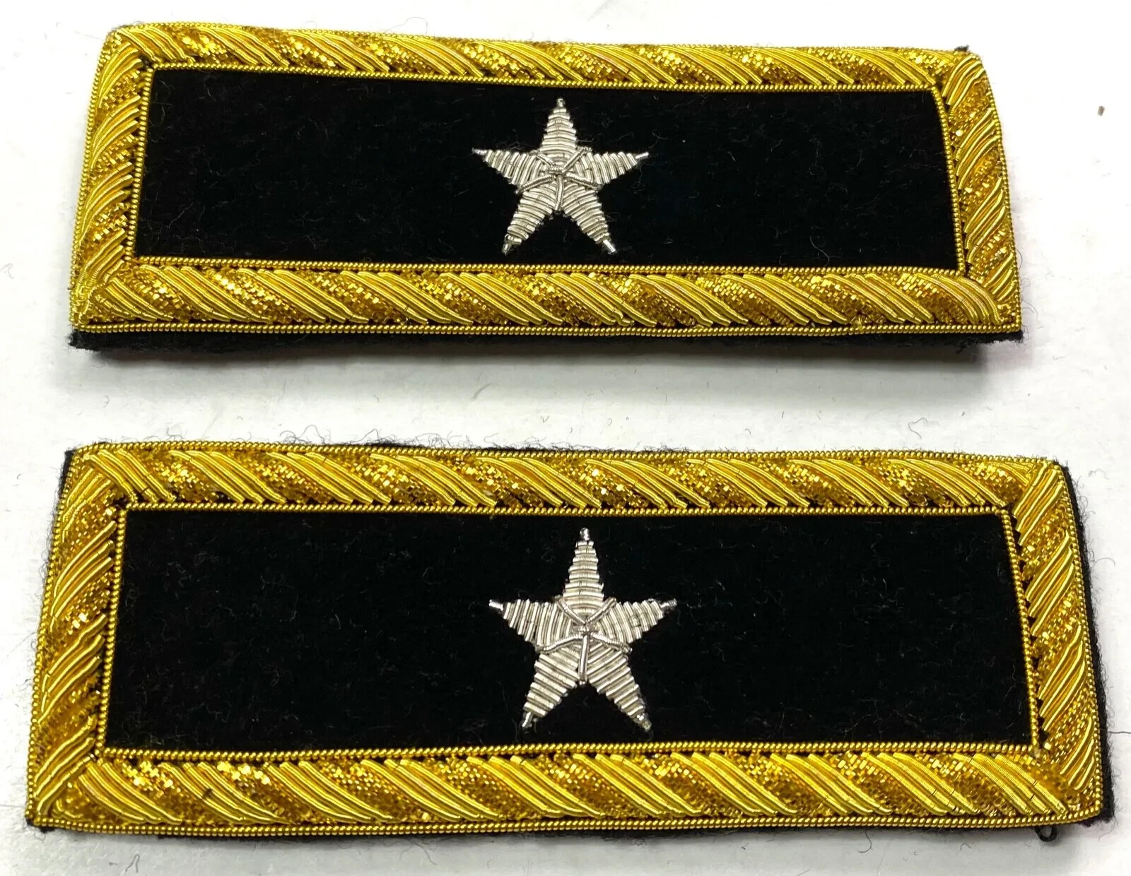 US CIVIL WAR UNION ARMY INFANTRY STAFF 1 STAR GENERAL TUNIC SHOULDER BOARDS