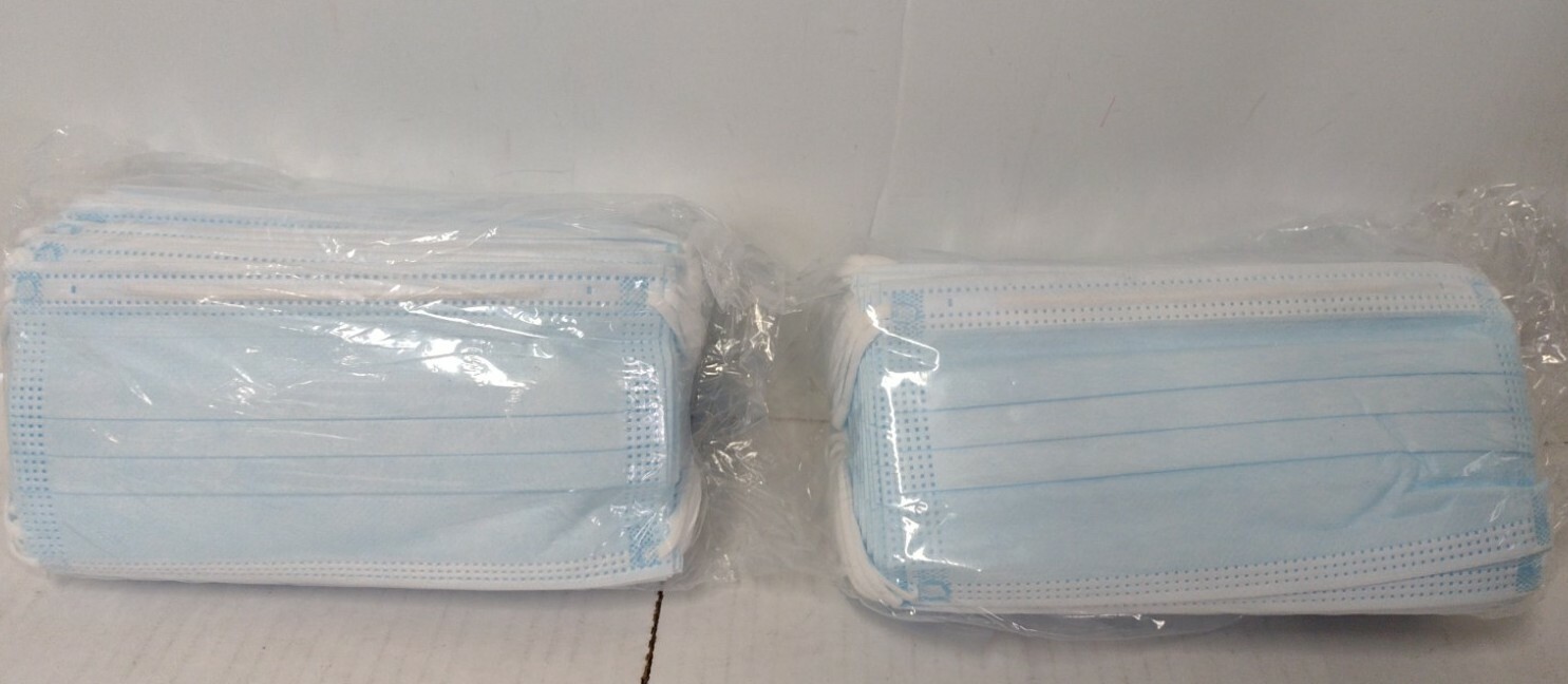 Lot of 2 Wecolor FM-EL-BLUE 50-Count Boxes Hypoallergenic