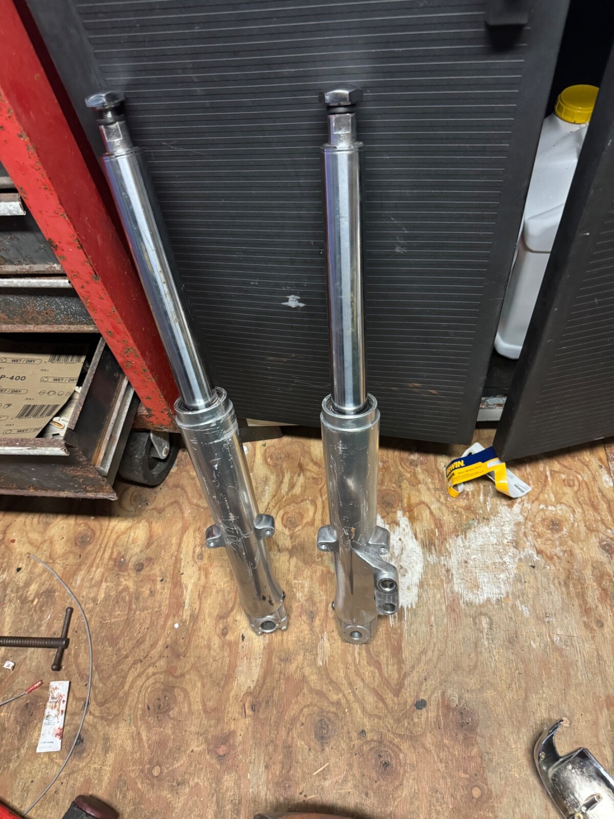 Fork Slider Assembly polished slider