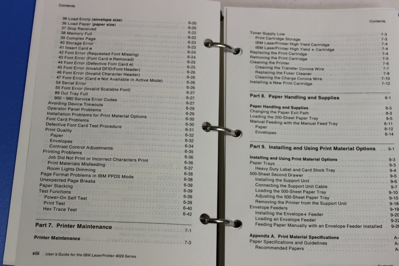 IBM LASERPRINTER 4029 SERIES USER'S GUIDE