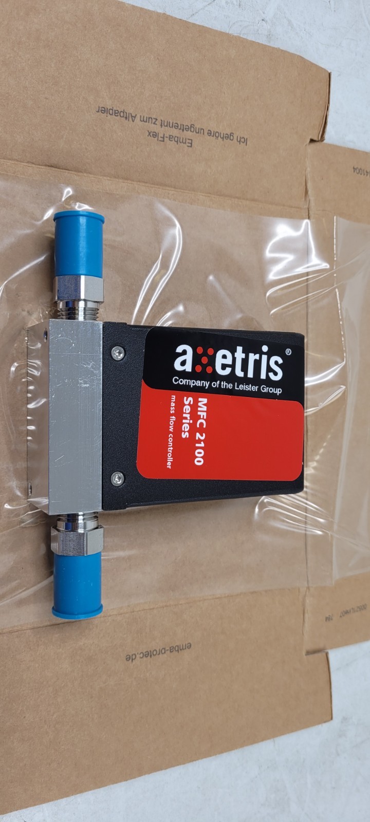 Axetris Leister Mass Flow Controller MFC 2132 RS-232 NEW