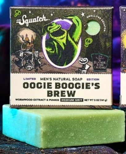 NEW SCENT!! 2 PACK Dr Squatch Oogie Boogie's Brew Limited Edition Bar Disney bar