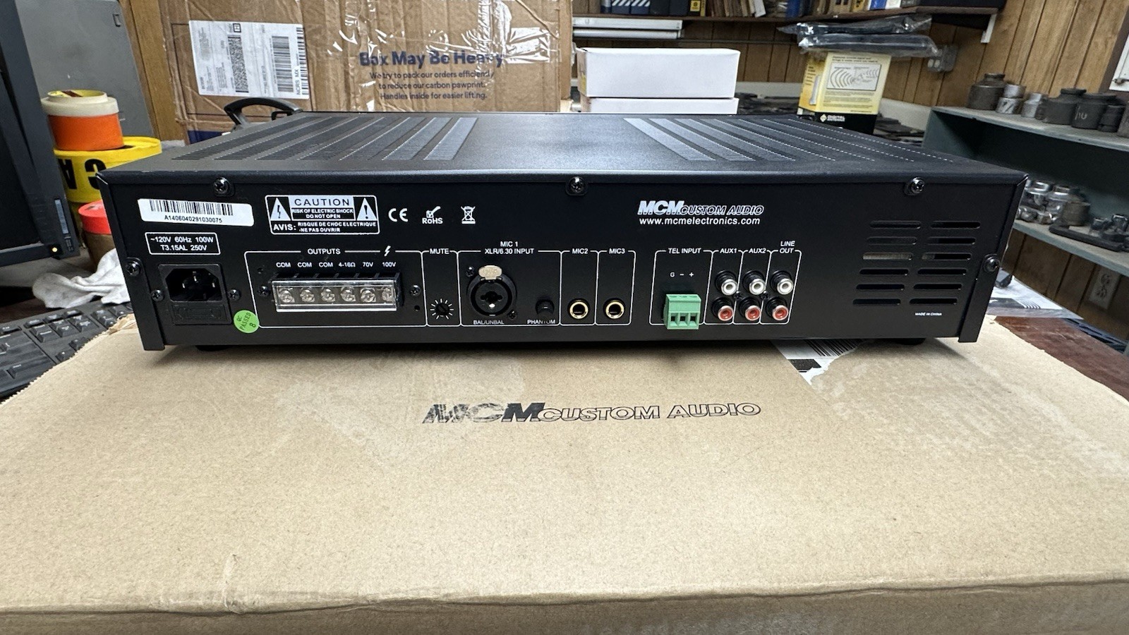 MCM Custom Audio MPA-60 Mixer Amplifier