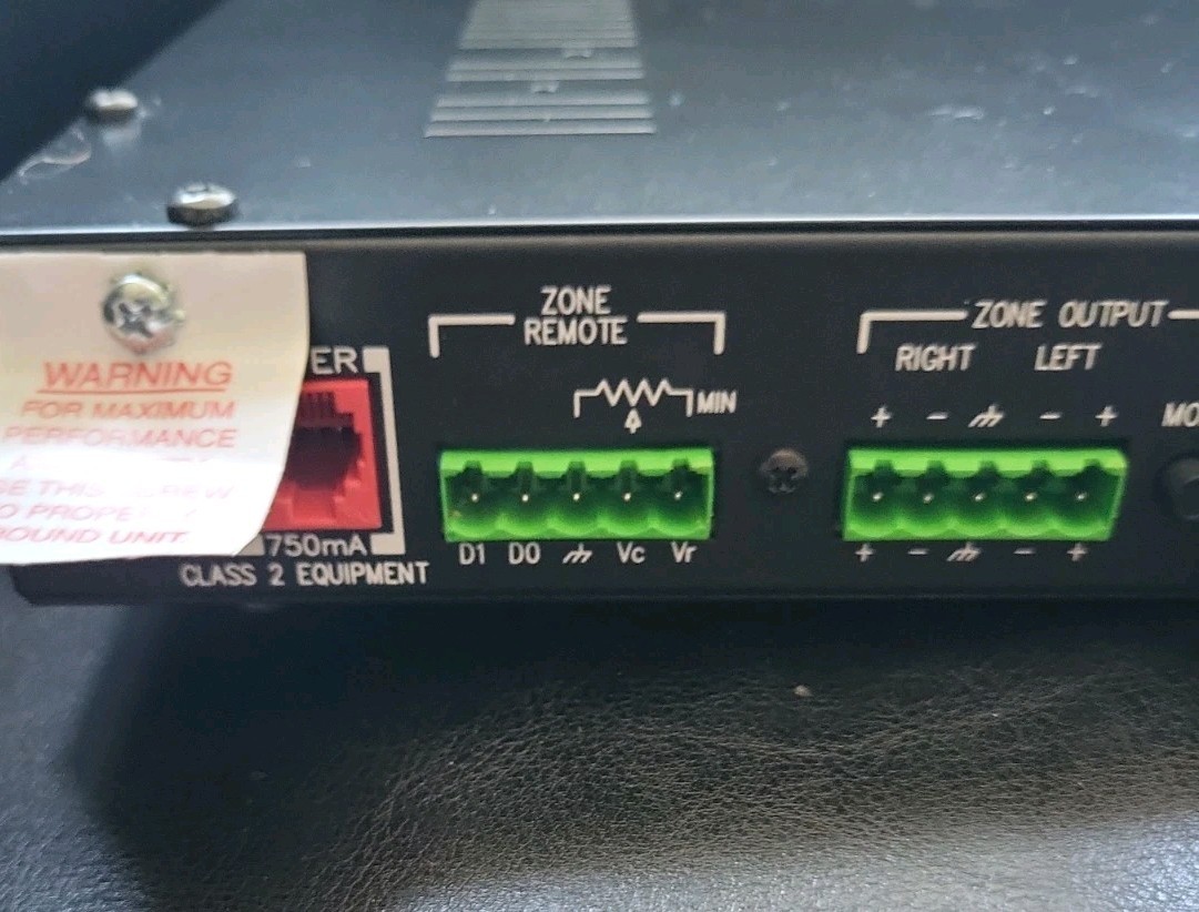 Rane CP 52 Commercial Processor - Untested No Power Supply