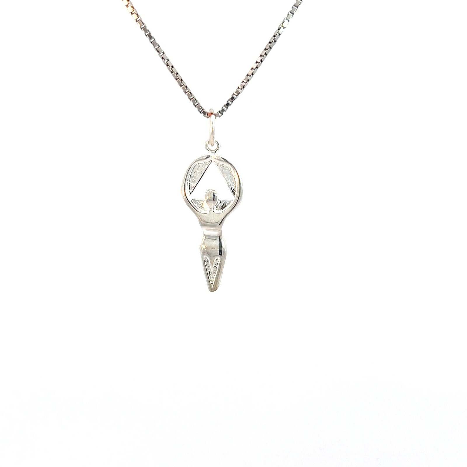 AA Women in Recovery Pendant Sterling Silver Chain Sold Separate #1066