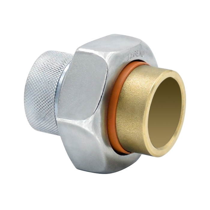 Legend Valve 1-1/2" FNPT x SweatT-571NL No Lead Dielectric Union - 301-107NL