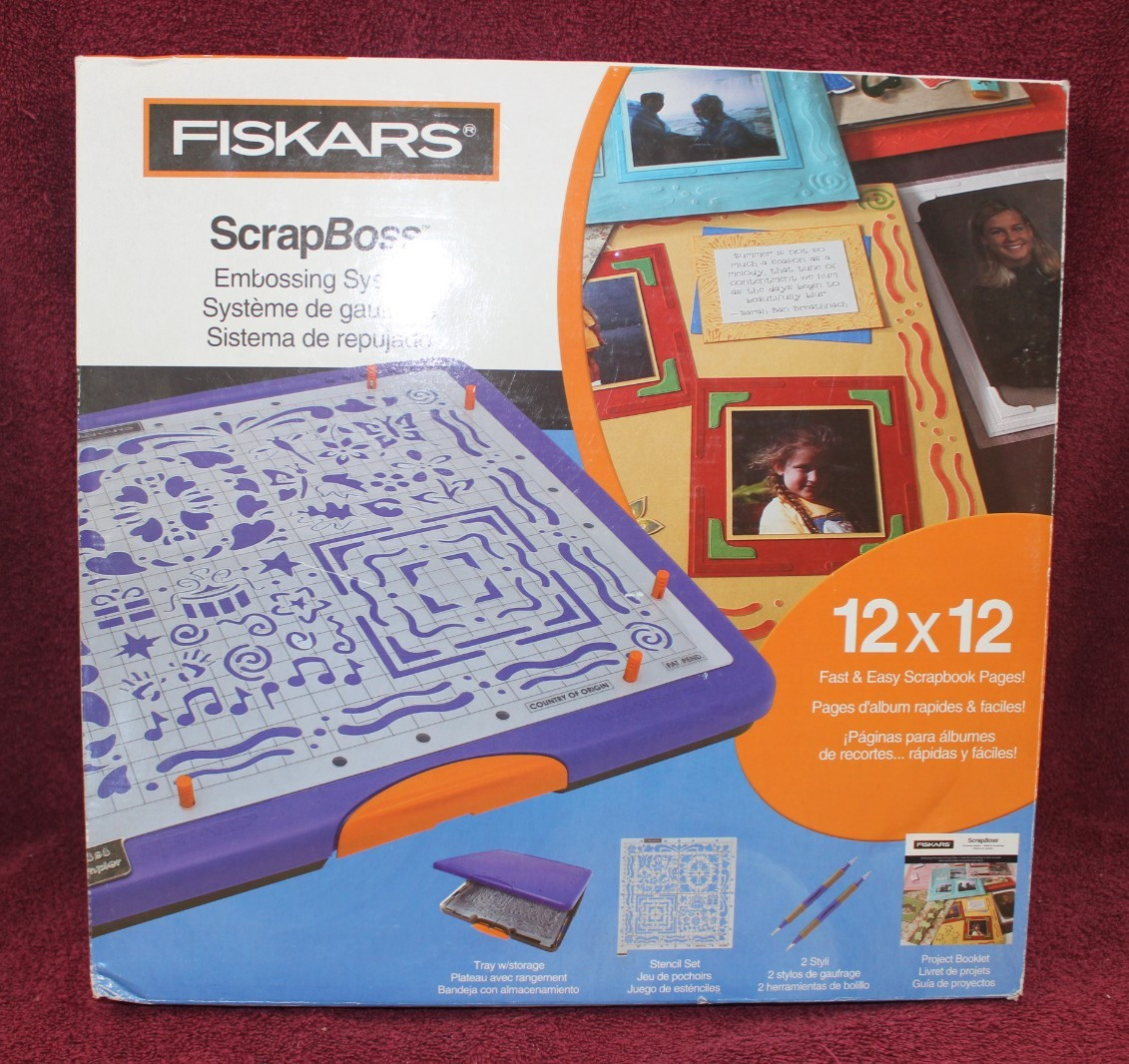 Fiskars Scrapboss Embossing System - 12x12