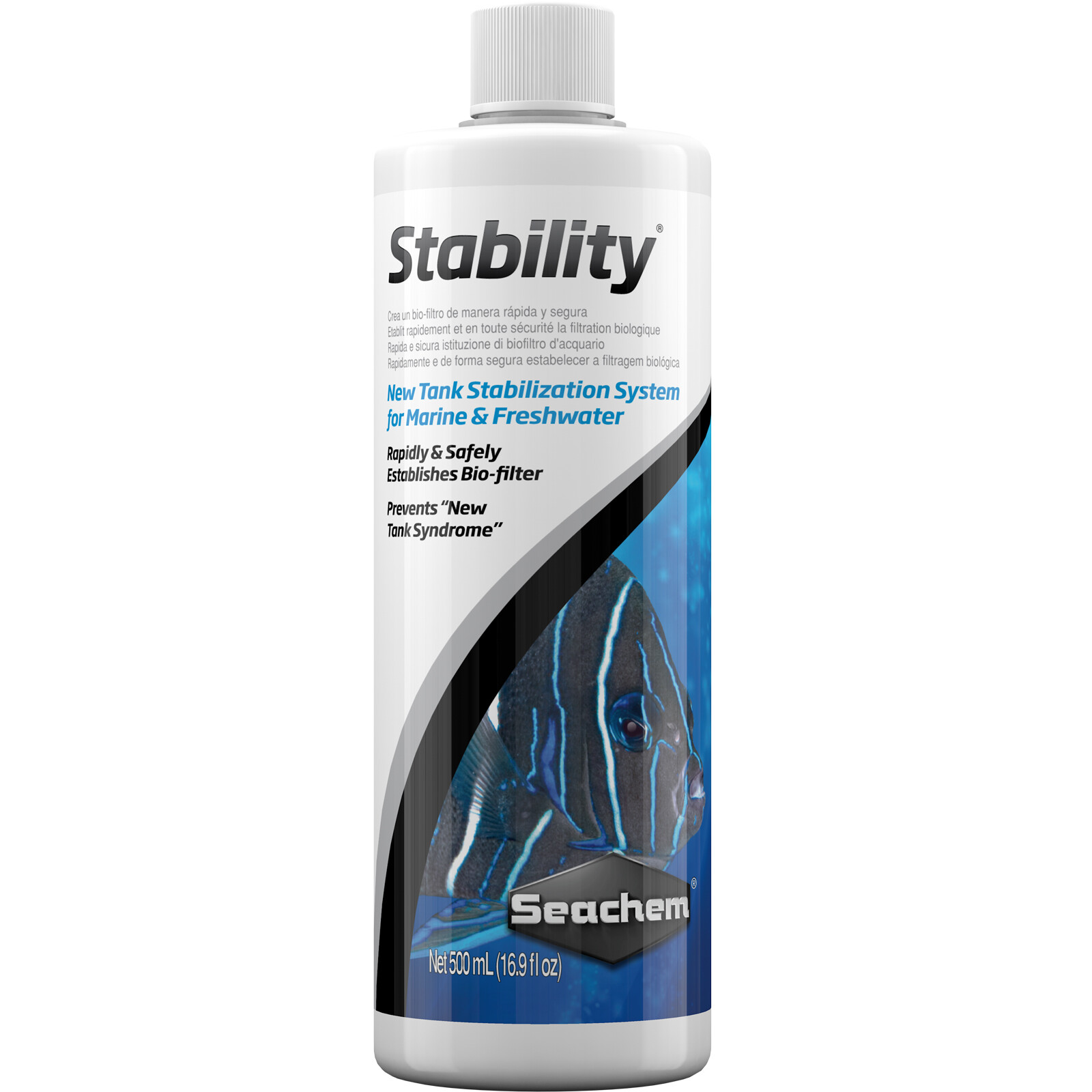 Seachem Stability 500mL Quickly Cycles New Freshwater & Marine Aquariums