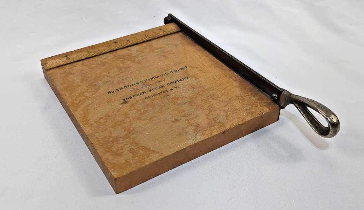 Vintage Eastman Kodak No. 2 Trimming Board Rochester NY USA Advertising