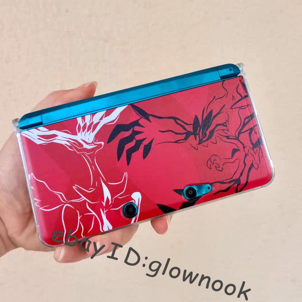 Hot Pokemon X/Y Themed Case for Nintendo series-Yveltal Xerneas Skin Cover shell