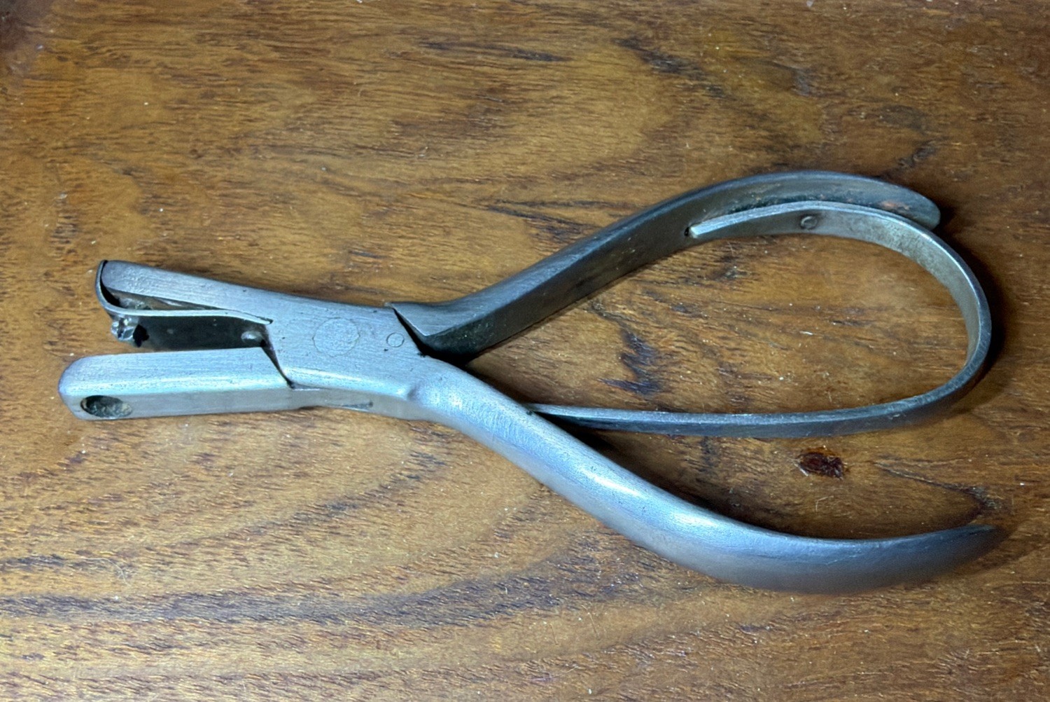 Vintage Paper Hole Punch Puncher Heavy Duty Railroad Conductor Ticket