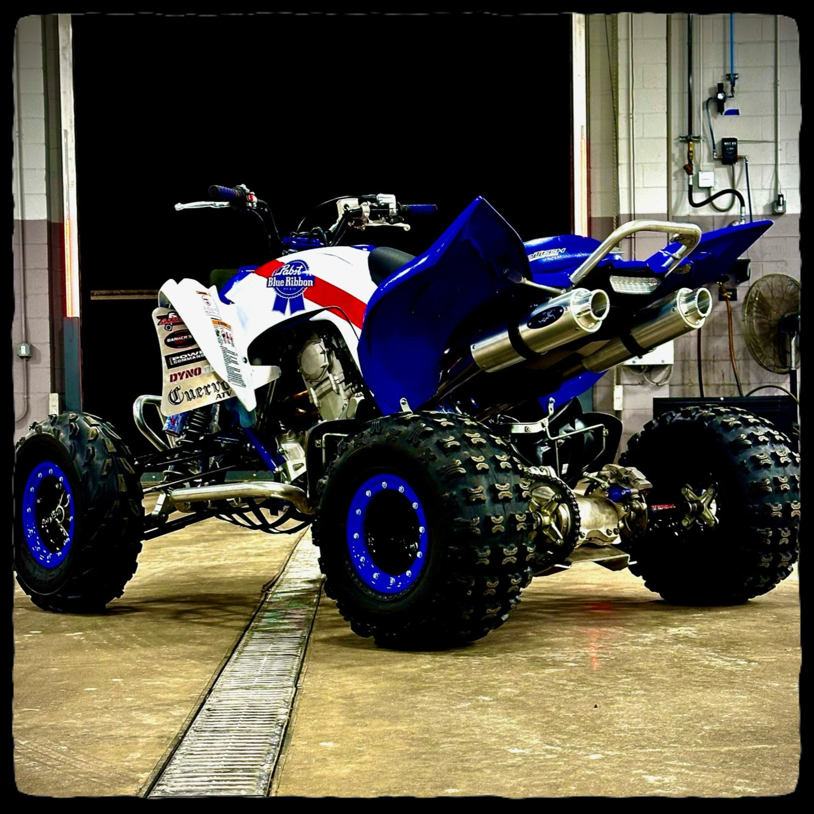Yamaha Raptor 700 Dual Exhaust System for 2015-2026 Models