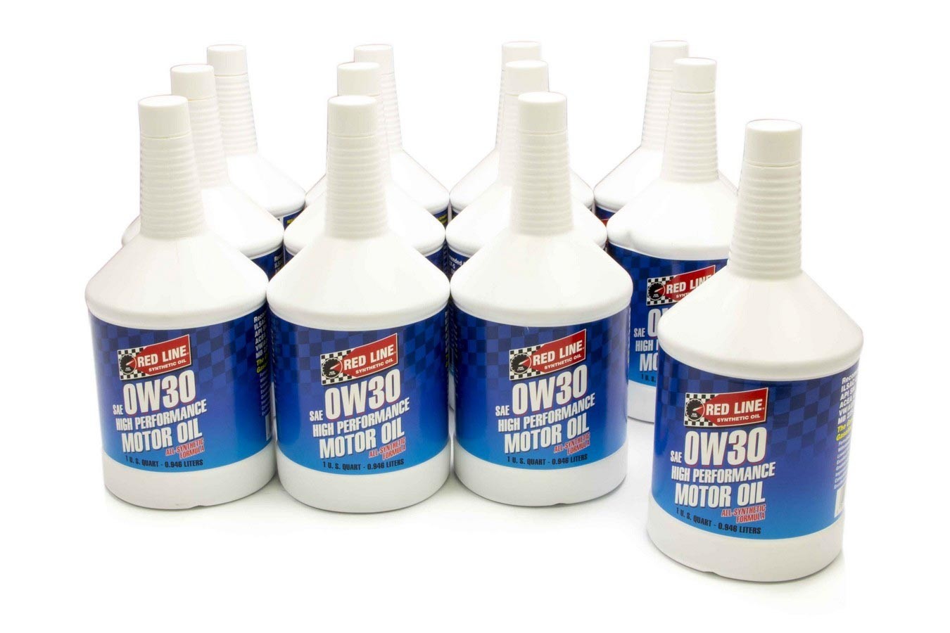 Red Line Motor Oil - 0W30 - Synthetic - 1 qt - Set of 12