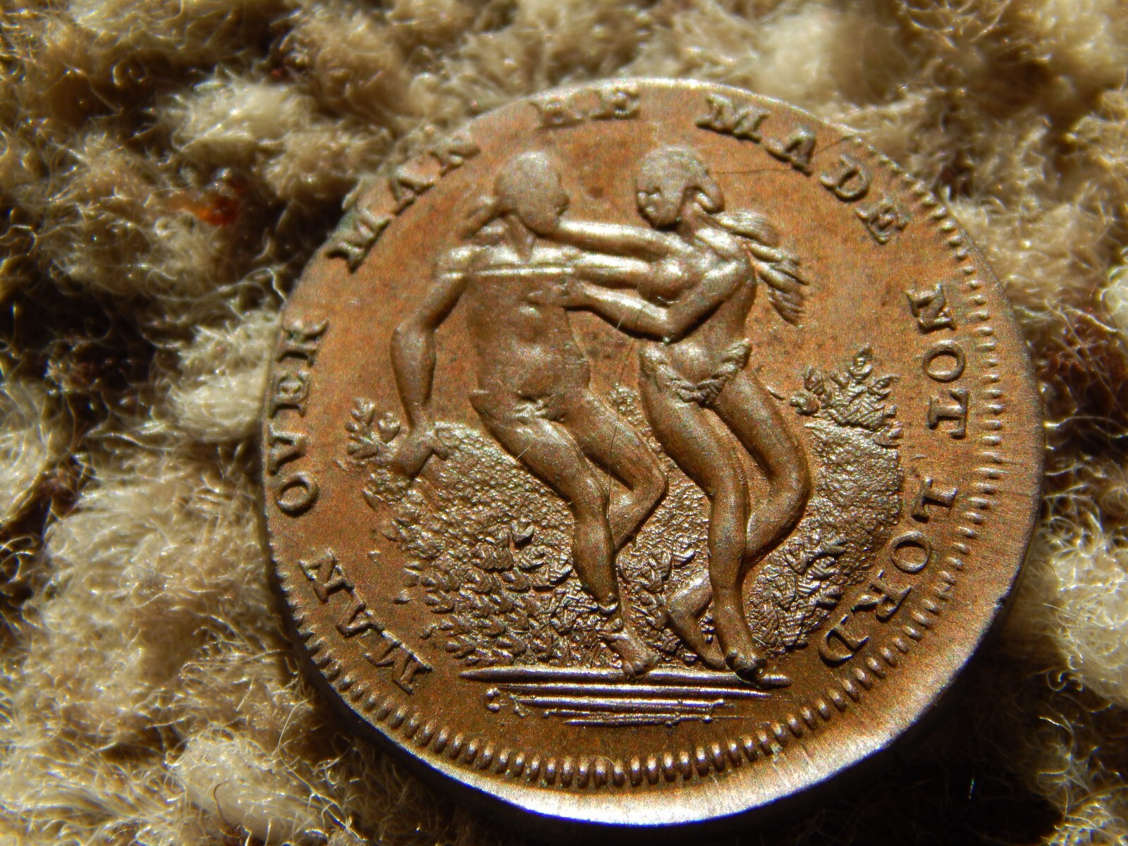 Middlesex Spence D&H 1085 Token Uncirculated CHOICE with Huge Error