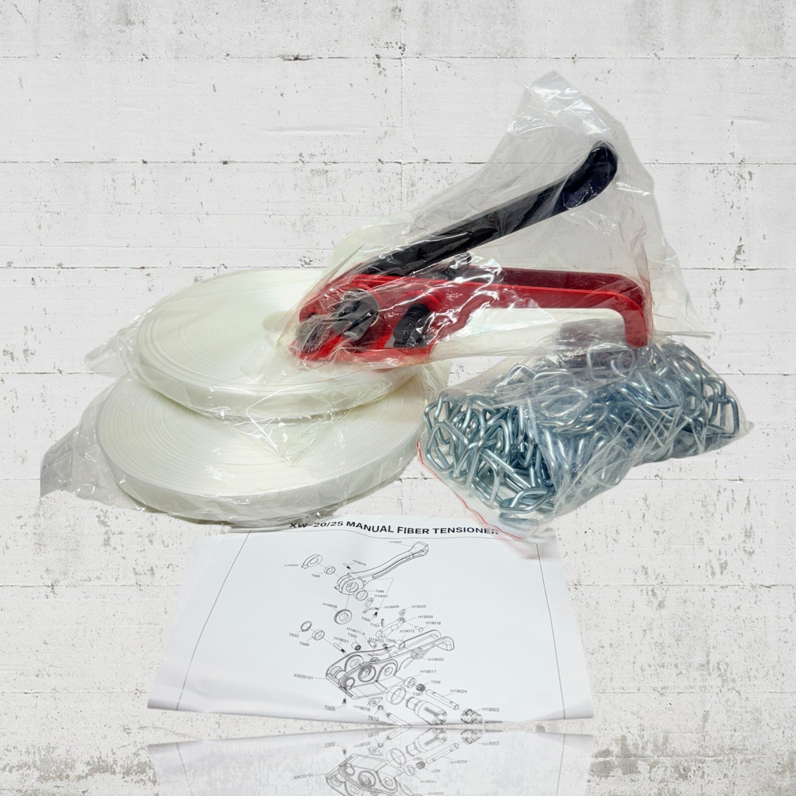 XW-20/25 Maunual Fiber Tensioner Kit