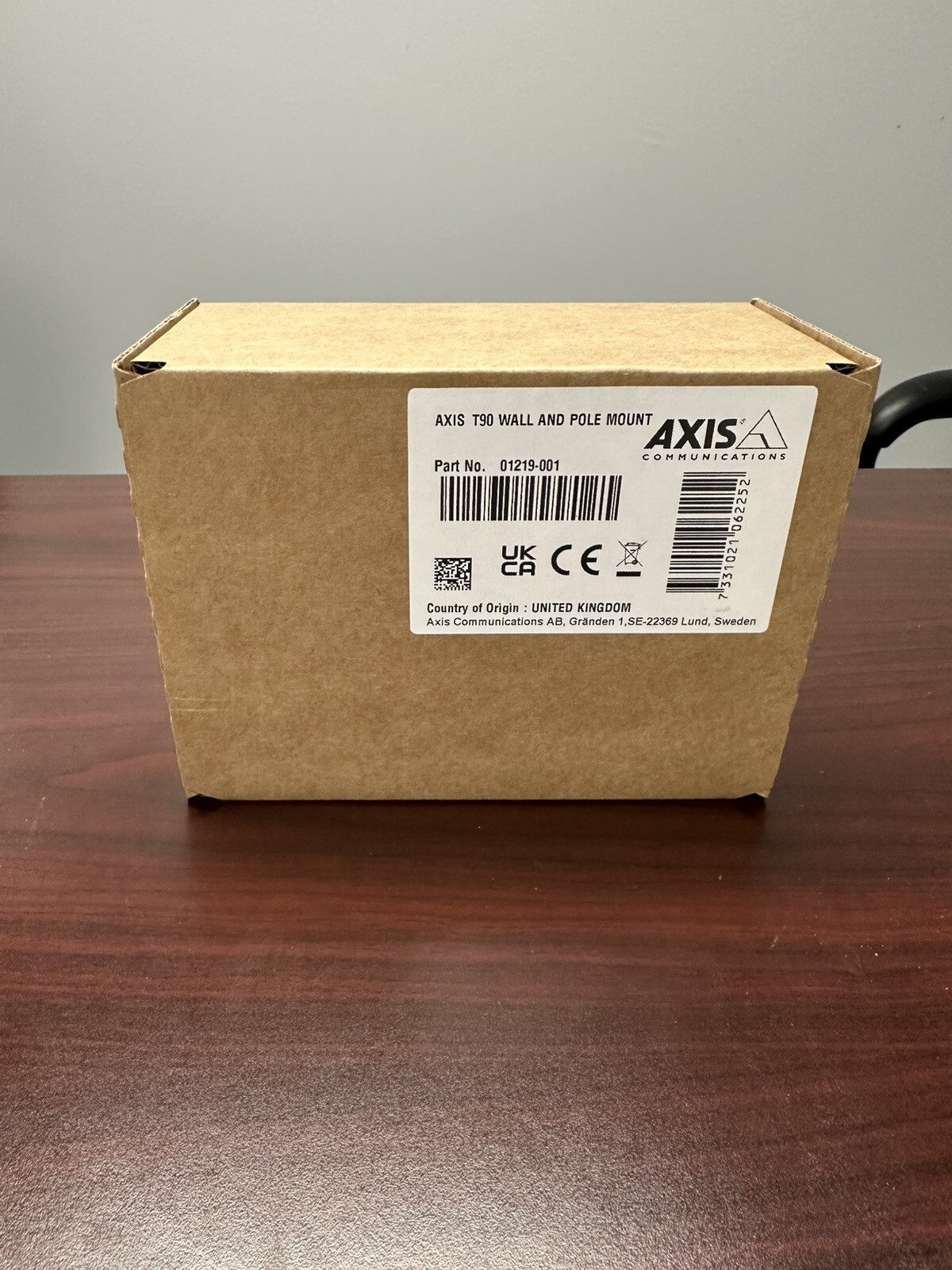 AXIS T90 Wall And Pole 01219-001 Mounting Bracket for Illuminator TAA Compliant