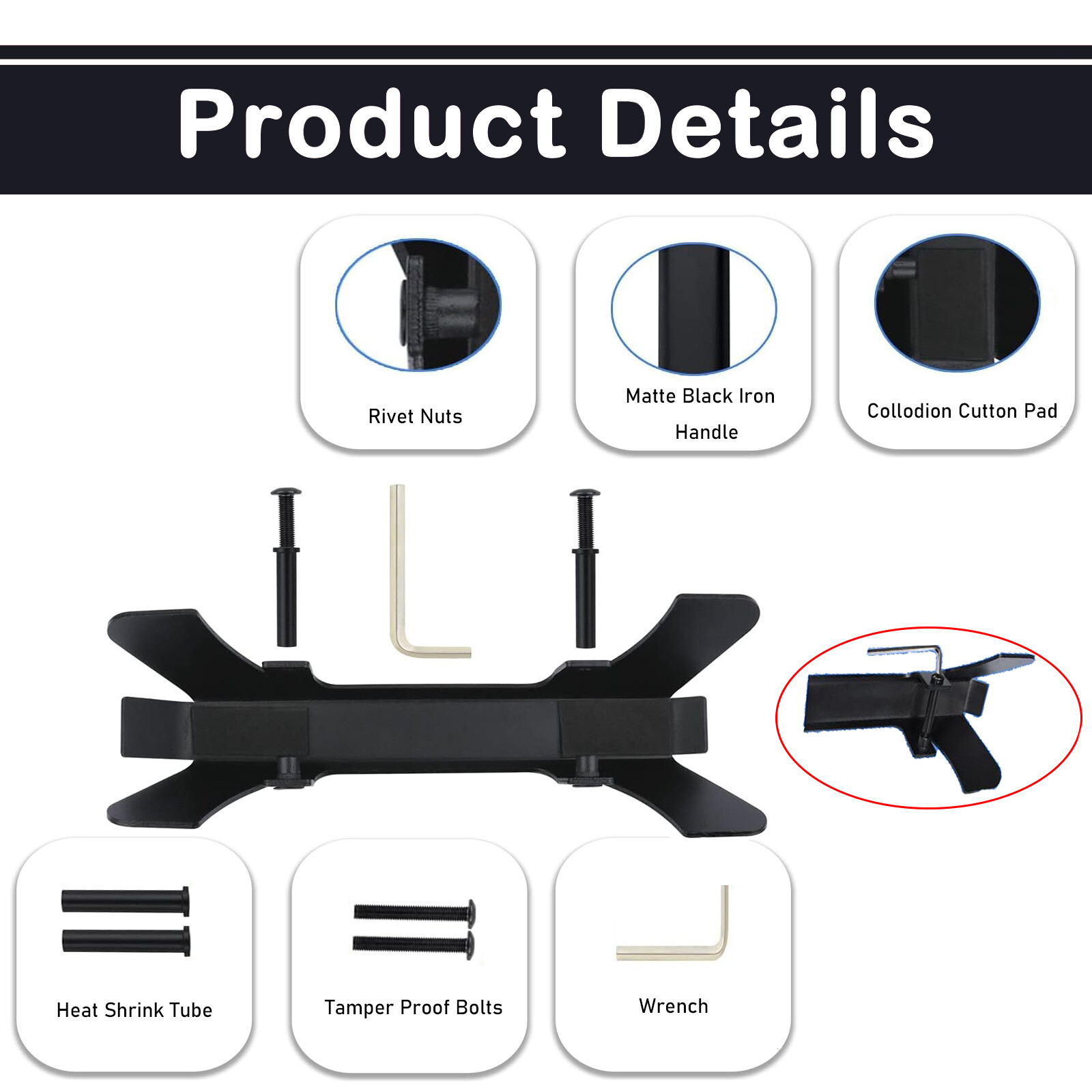 Bracket for Generator EU2200i EU2000i Theft Deterrent Bracket Protection