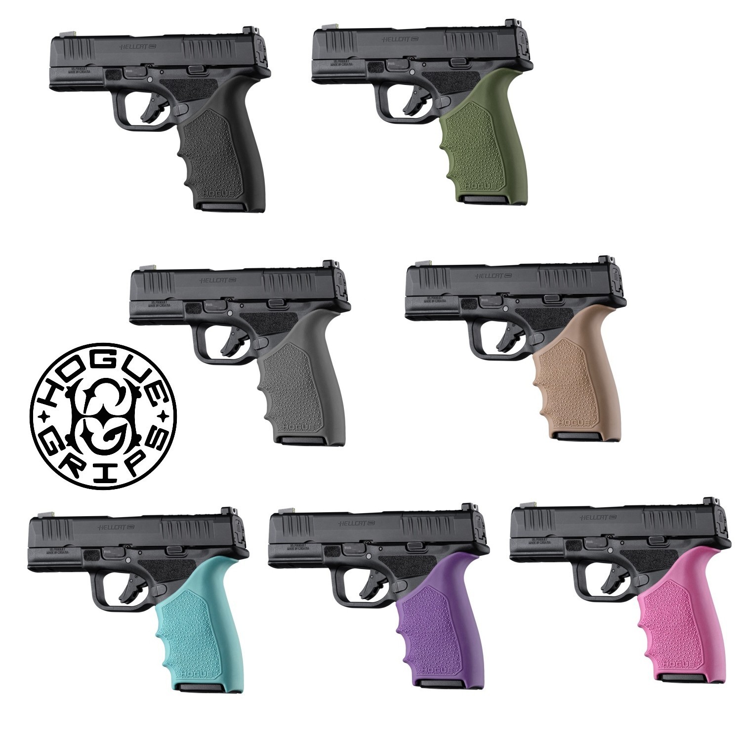 Hogue HandALL Beavertail Grip Sleeve for Springfield Hellcat Pro ⭐Choose Color⭐