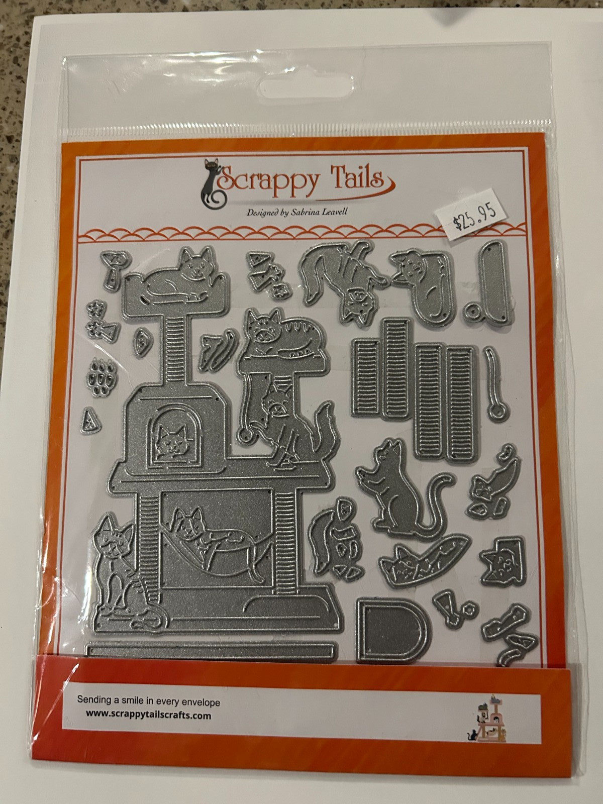 Scrappy Tails Cat Tree Die Set