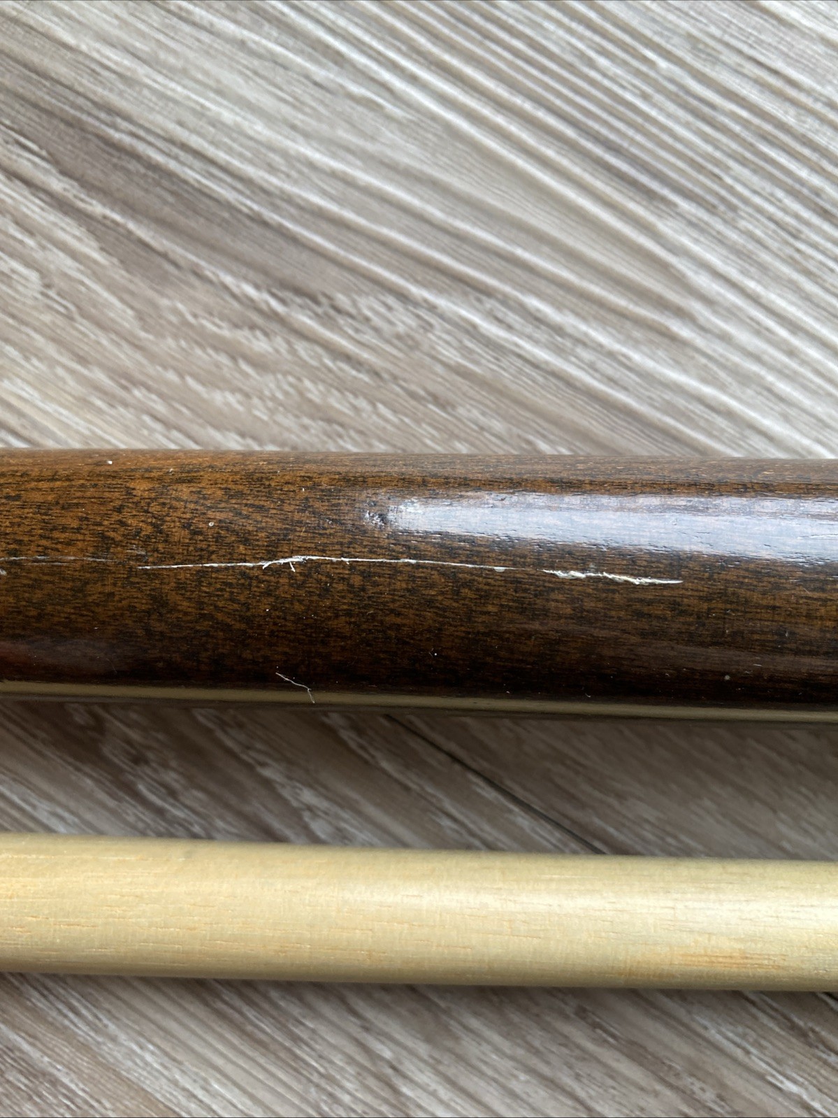Vintage Pool Cue With Case
