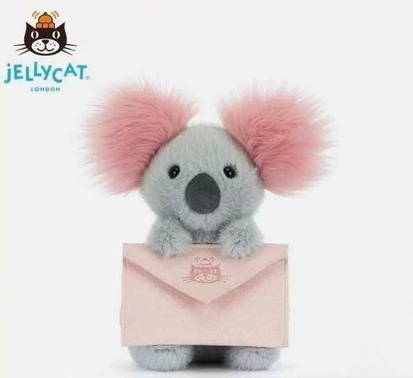 Jellycat Koala With Message Valentines collection 2026 Authentic NWT