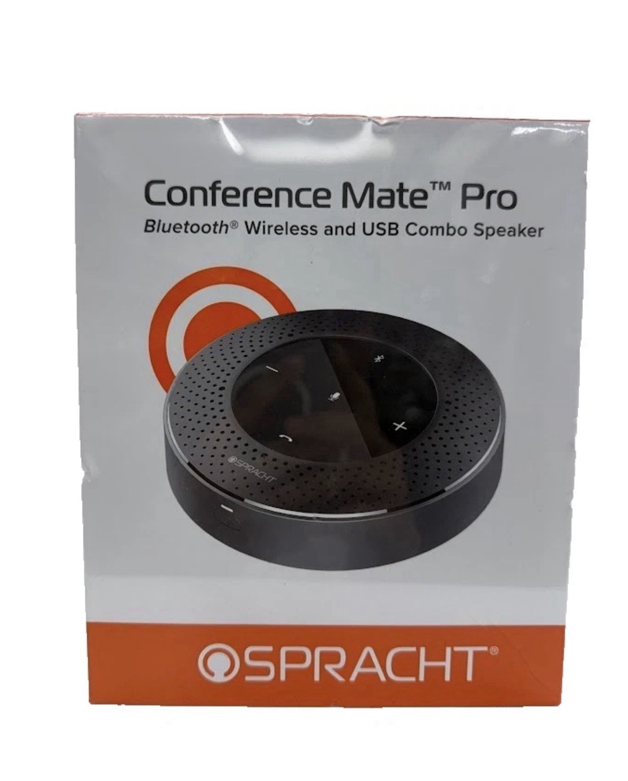 Spracht Conference Mate Pro Bluetooth and USB Wireless Speaker, Black MCP4010