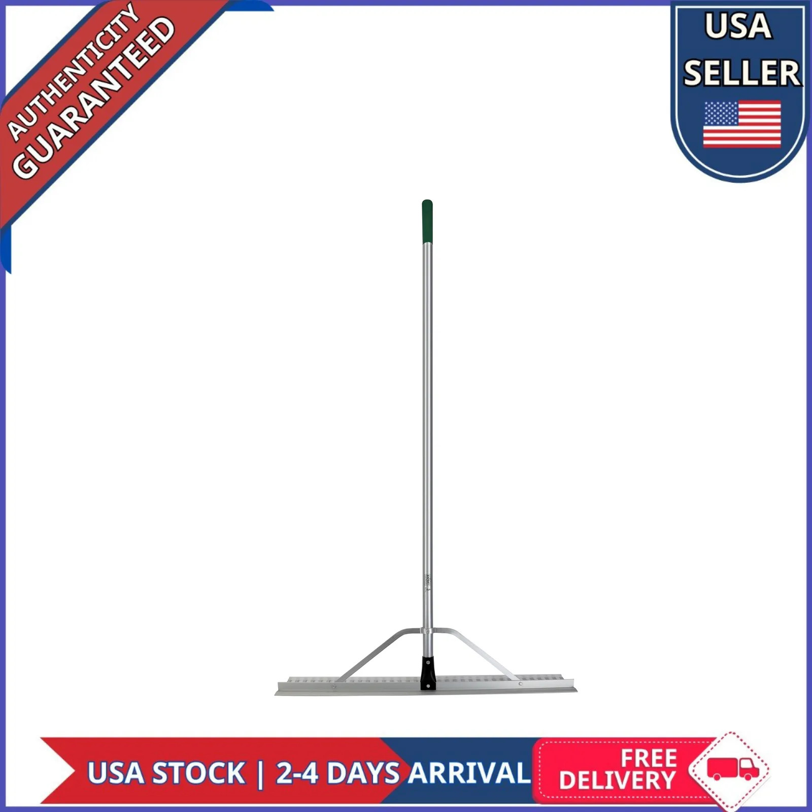 Expert Gardener Heavy Duty Landscaping Rake 24 Inch Steel Head